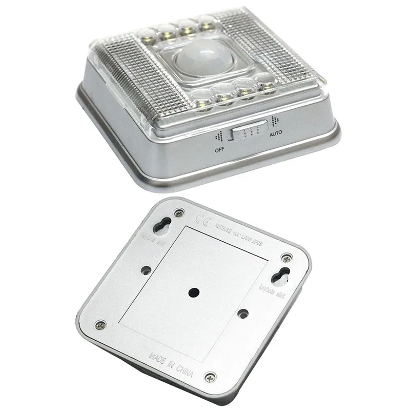  Motion sensor light 8 LED Light Lamp PIR Auto Sensor Motion Wireless Infrared Home Outdoor Detector - 32749918452