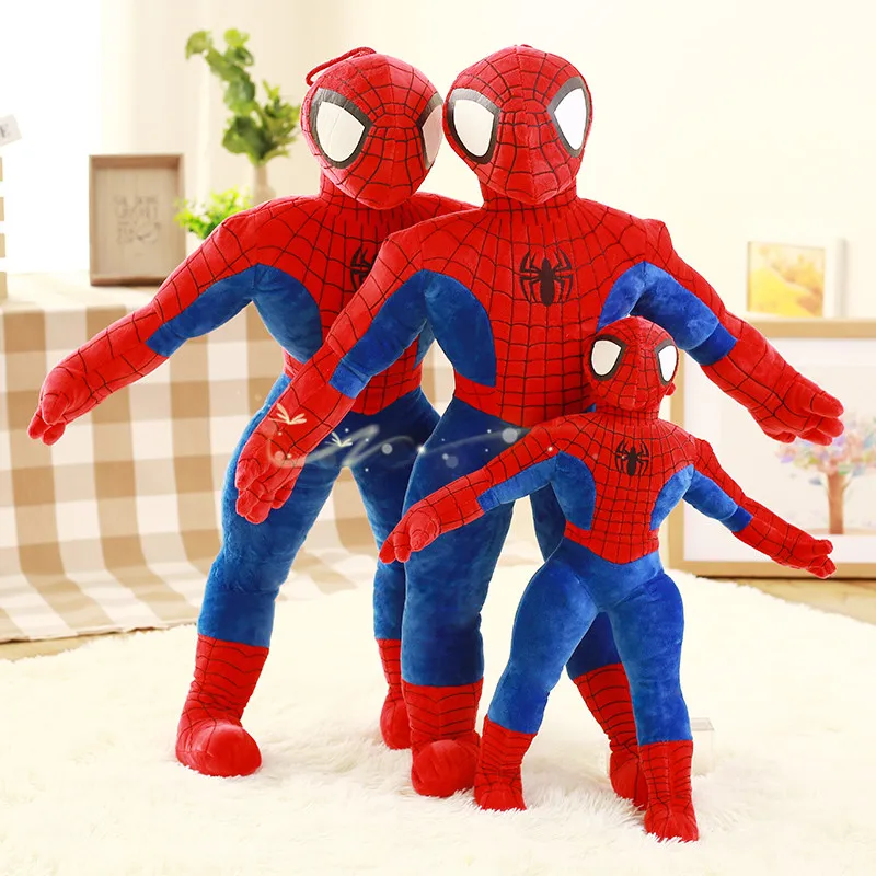 1pcs stand Spider man font b Stuffed b font Plush font b Toys b font The