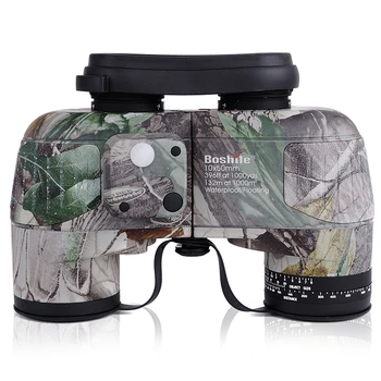 

Outdoor Binoculars 10x50 Professional Military Marine Navigation Compass Hunting Tactical Night Vision Eyepiece Zoom Telescope