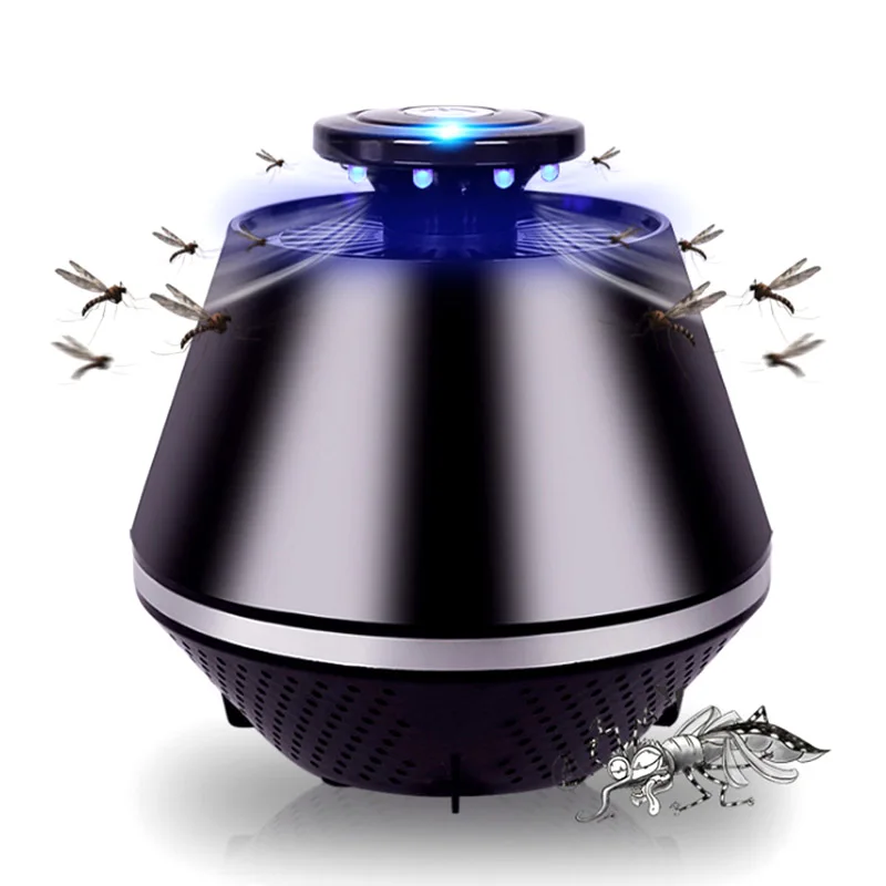 Электрический Anti Mosquito Убийца лампы USB светодиодный ловушку электронных комаров свет насекомых излучения-бесплатно немой безопасности
