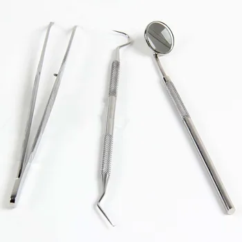

3PCS/Set Stainless Steel Clean Tooth Tools Dental Care Oral Hygiene Care Teeth Whitening Cleaning Kit HB0068