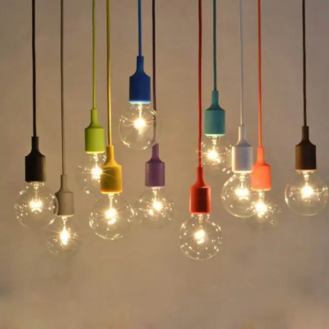 E27 E26 Socket Lamp Base Chandelier Light Fixture Hanging Line ... E27 E26 Socket Lamp Base Chandelier Light Fixture Hanging Line ...