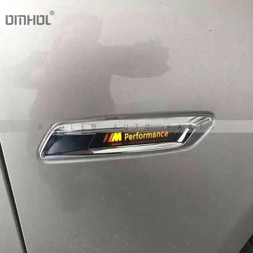 BMW 5 LED Side Marker With Logo 2