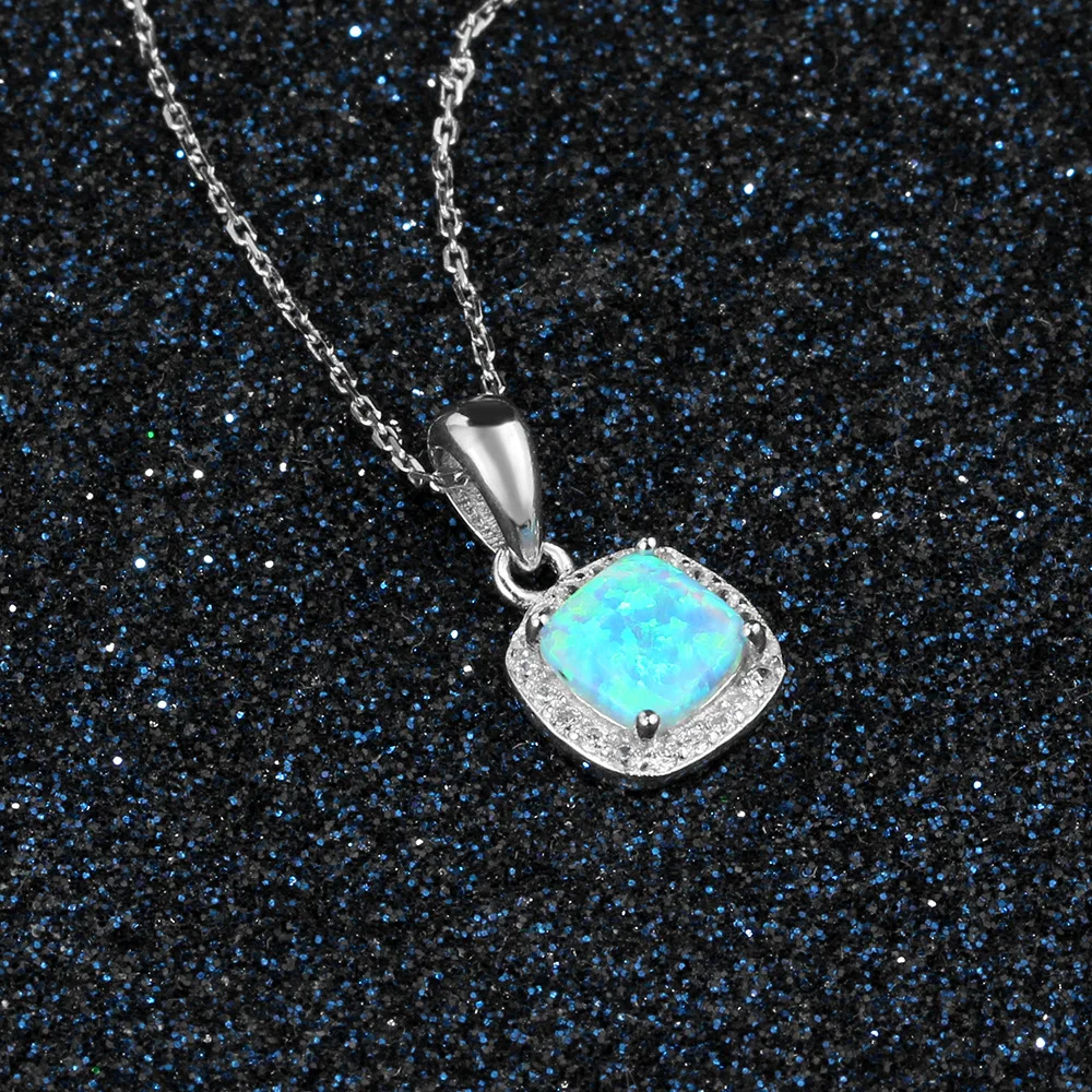 

gcbl2 for kim send with packing 2018 new arrivals fine jewelry Silver necklaces of pure silver square women