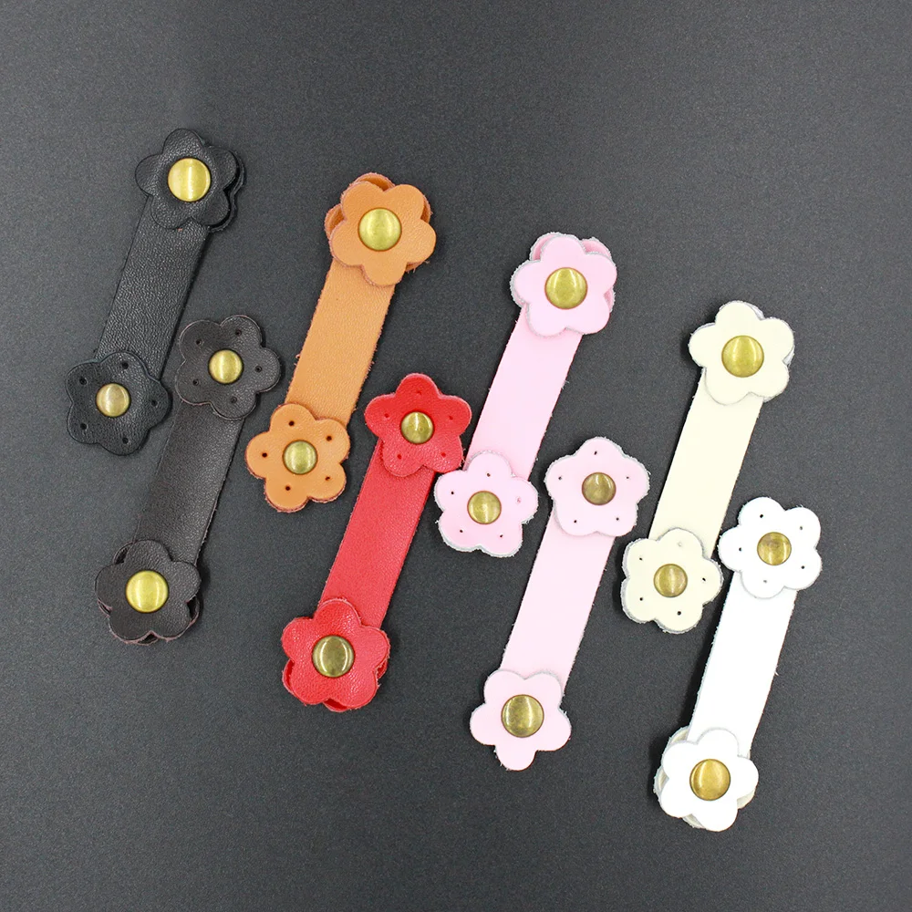 5set DIY Handmade Sewing Leather Bag Accessories Flower Stye Metal Snap button Sew on Craft Hasp | Дом и сад
