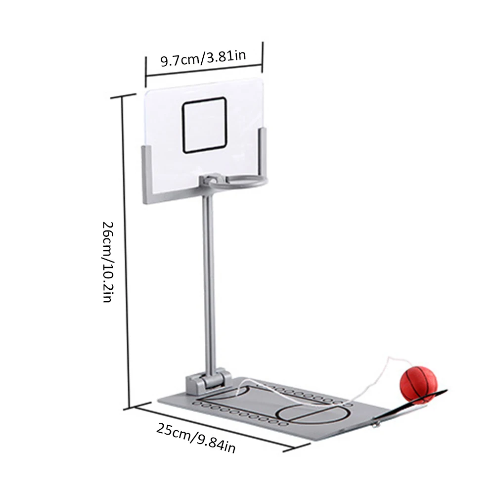 Mini Tabletop Basketball Game Toys Portable Folding Office Home Fun Sports Novelty Toy Child Kids Board Game Gifts