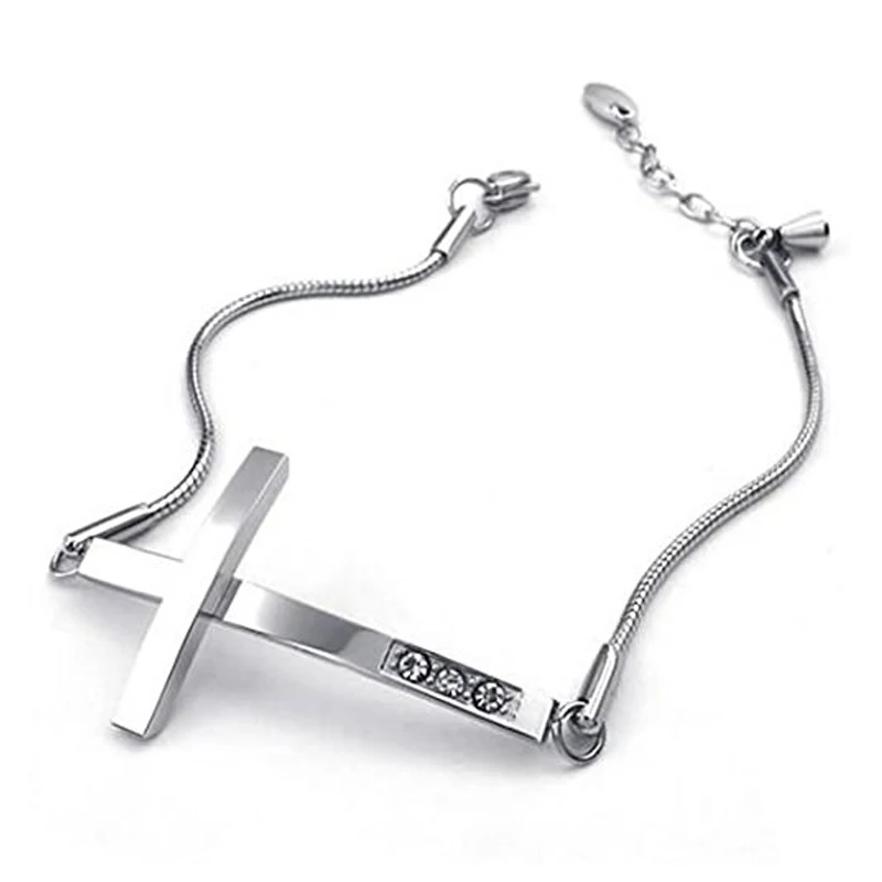 Женский браслет змея из нержавеющей стали с фианитами|charms brands|charm bracelet ringscharms rabbit |
