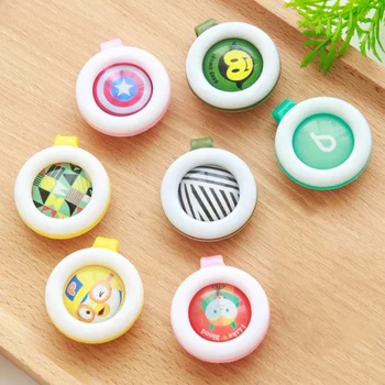 

Mini Random Color Mosquito Repellent Bangles Buttons Lightweight Cute Guide Shape Baby Mosquito Kids Sleeping Button