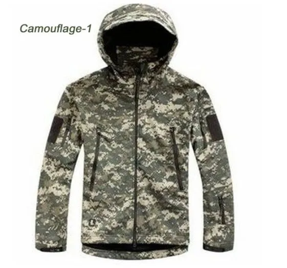 

TAD Soft Shell Skin of the Shark Skin Jacket Waterproof Outdoor Coat ACU Color