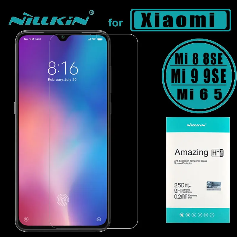 Защитное стекло Nillkin H + Pro закаленное для Xiaomi Mi 9 SE Lite CC9 CC9e A3|Защитные стёкла и