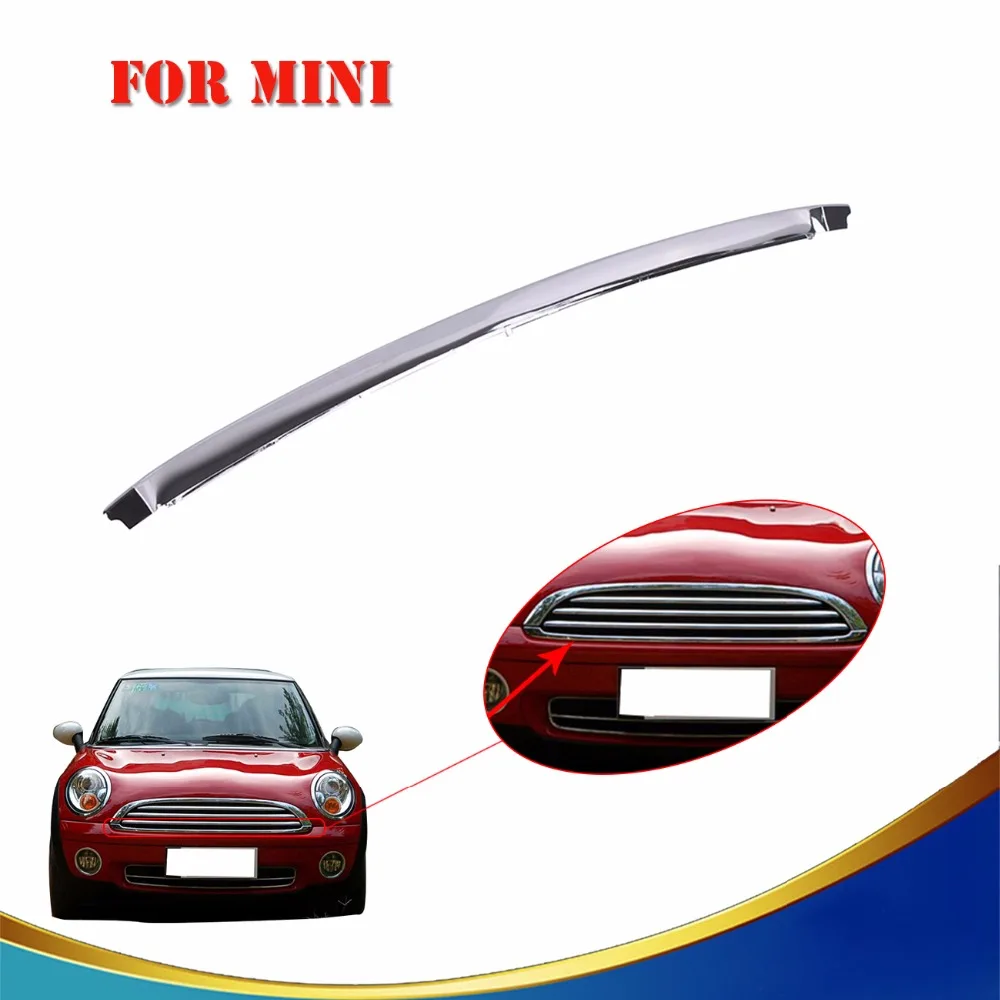 Chrome ABS Plastic Mini Ray Style Front Bumper Grille Trims For mini