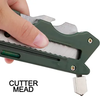 

Foldable Glass Professiona tile cutter Glass Cutter Six Wheel Metal Cutting Kit Tool Multifunction Tile plastic cutter