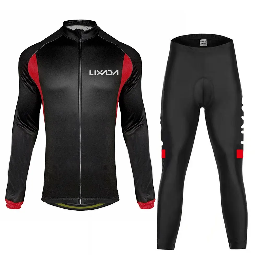 

Lixada Soccer Training Pants Winter Autumn Long Sleeves Cycling Padded Cycling Pants Jogging Fitness Workout Running Sport Pants
