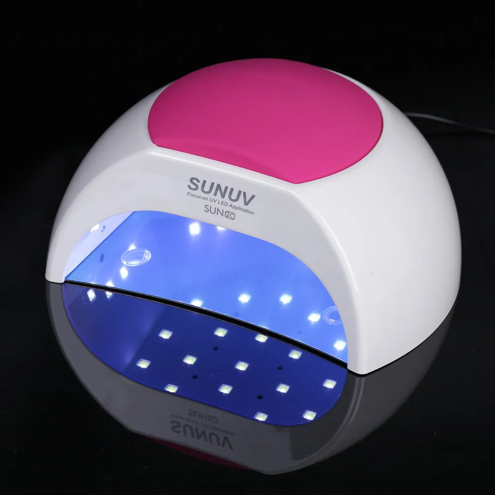 

SUN2C LED UV Lamp Nail 48W Professional Lamp Nail Dryer For UV Gel LED Gel Nail Polish With Silicon Pad And Automatic Sensor