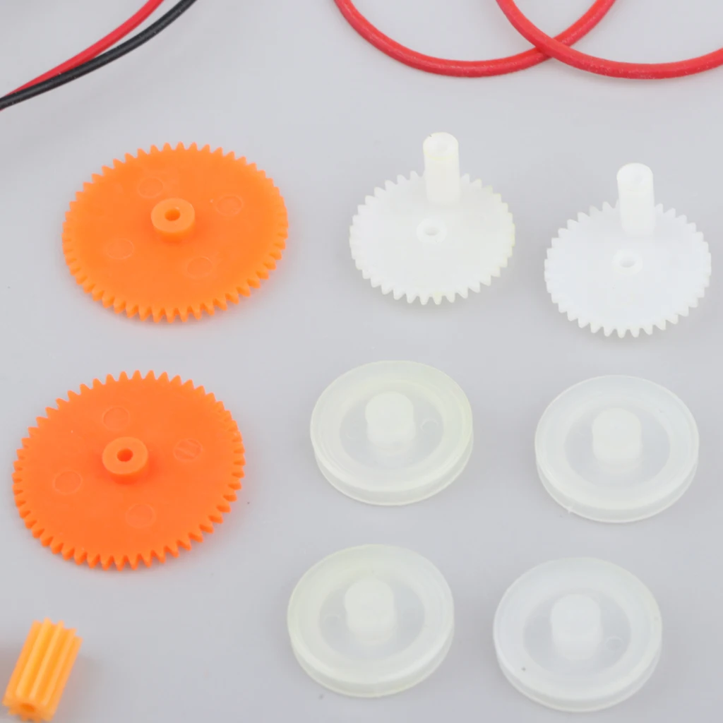 DIY Assembly Wooden Toy 4 Wheels Car Model Building Kits Physical Science Experiments Toys Gift for Adults & Kids