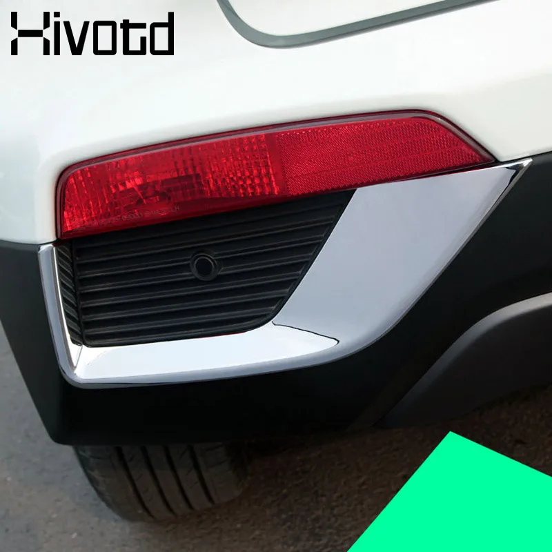 Hivotd для hyundai creta ix25 передний задний противотуманный светильник, рамка, отделка ABS, хромированный автомобильный Стайлинг, внешние аксессуары