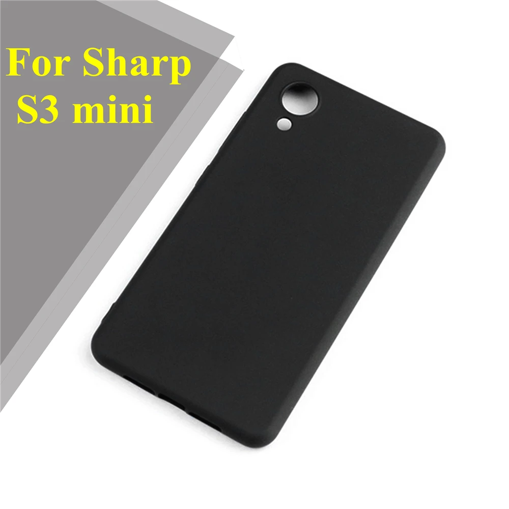 

Slim Fit Ultra Thin Anti-Scratch None-Slip Matte Scrub Soft TPU Case For Sharp Aquos S3 mini Anti-Finger Durable Cover
