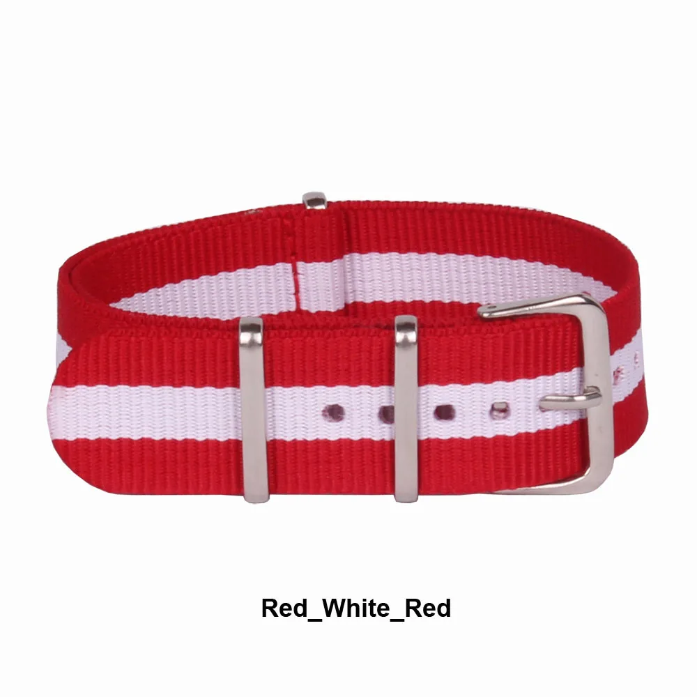 Ремешок для часов из нейлонового волокна с пряжкой 22 мм|watch belt|wristwatch band22 mm |
