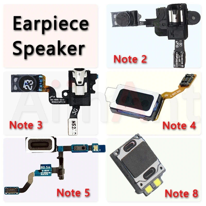 Оригинальный чехол для Samsung Galaxy Note 2 3 4 5 8 9 N910C N900 N920F ухо наушники Bluetooth Приемник