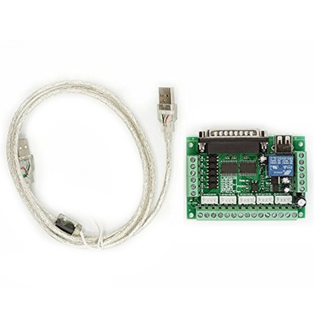 

DC 12V 24V 5 Axes Generator for Stepper Motor Driver Controller Speed Regulator USB Power