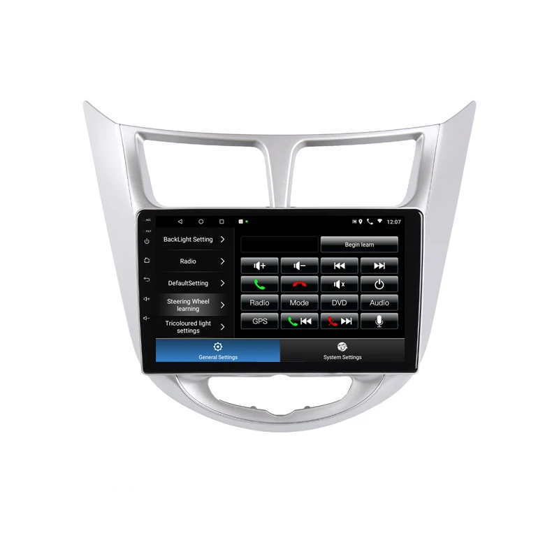 Discount 10" 4G RAM 2.5D IPS 8CORE Android 9.1 Car DVD Multimedia Player GPS for Hyundai Solaris accent Verna i25 audio radio  navigation 20