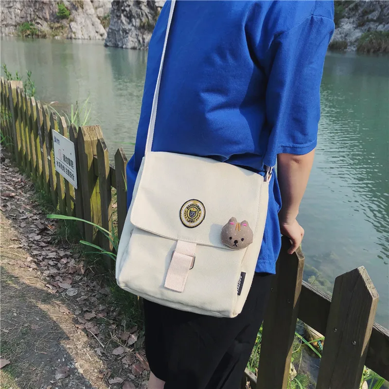 

Casual Tote Crossbody Bags for Women 2019 New small Harajuku Letter Women's handbags Ladies Shoulder Bolsa Feminina Black White