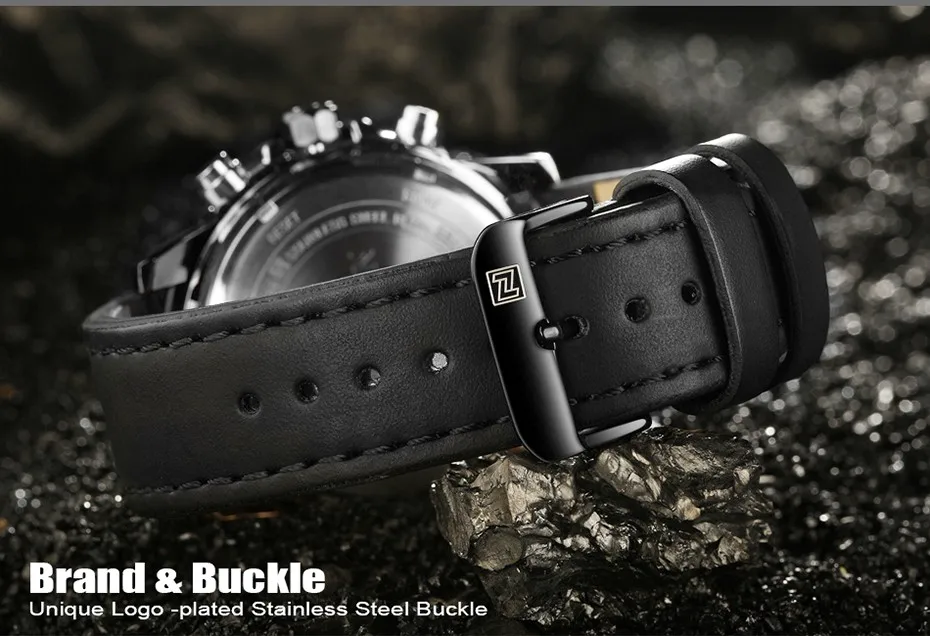 NAVIFORCE лучший бренд класса люкс для мужчин led спортивные часы для мужчин армия военная Униформа Кожаный ремешок наручные часы