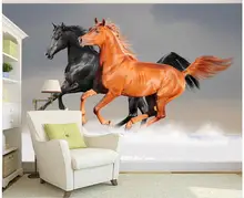 3d personalizado photo wallpaper 3d wallpaperBeautiful run horse photography fondo de pantalla 3d para habitación