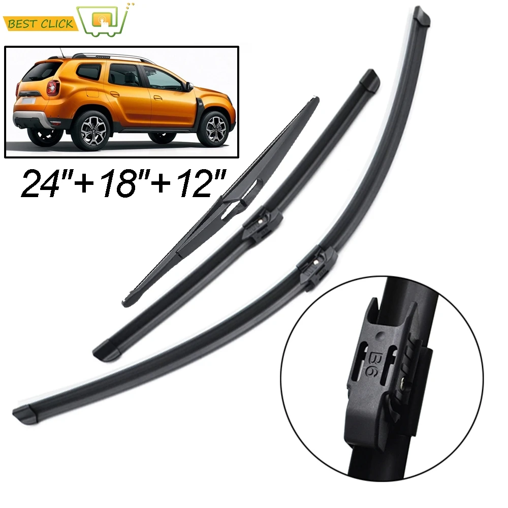 Misima Windshield Windscreen Wiper Blades Kit For Dacia Renault Duster