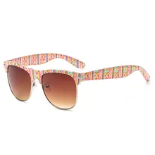 2018 New Fashion Sunglasses Women Ladies Vintage Sun Glasses Retro Shades Color Frame Brand Design Gafas de sol UV400 Protection