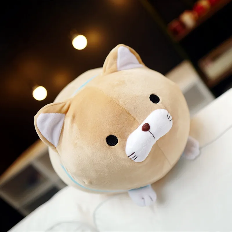 1pc 40/50cm Japan Amuse Fortune Cat Lucky Cats Plush Toy Stuffed Kids Doll Beard Blessing Cat Pillow Cartoon Soft Animal Toy