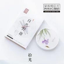 30 листов/набор дикая природа открытка/поздравительная открытка/рождественские и новогодние подарки