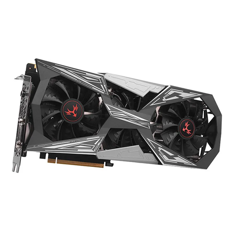 

Colorful IGame GeForce GTX 1070 Ti Vulcan X Top Gaming Graphics Card 8G 256bit GDDR5 PCI Express 3.0 Dual Fans GTX1070 Ti Card