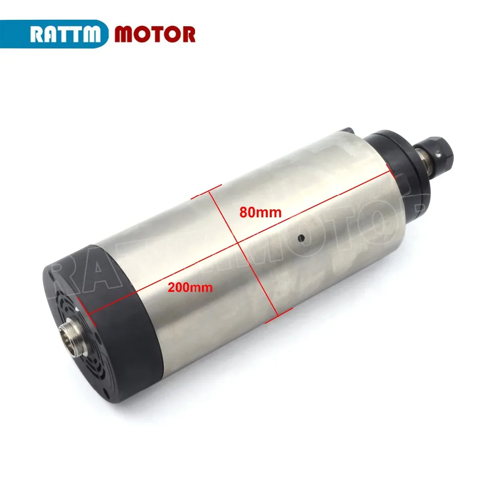 Европейские размеры Бесплатная 1.5KW 220V ER16 НДС с воздушным охлаждением ЧПУ