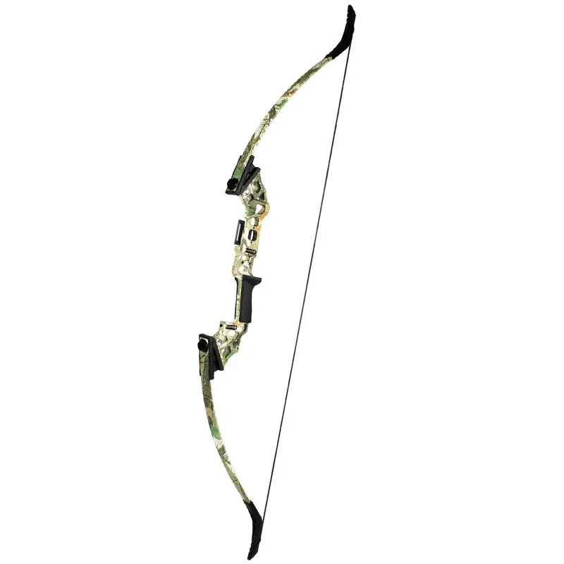 Black/Camouflage 40lbs Straight Pull Bow Right Handed Archery Bow with