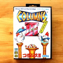 Columns III 16 Bit MD Game Card with Retail Box for Sega MegaDrive & Genesis Video Game console system