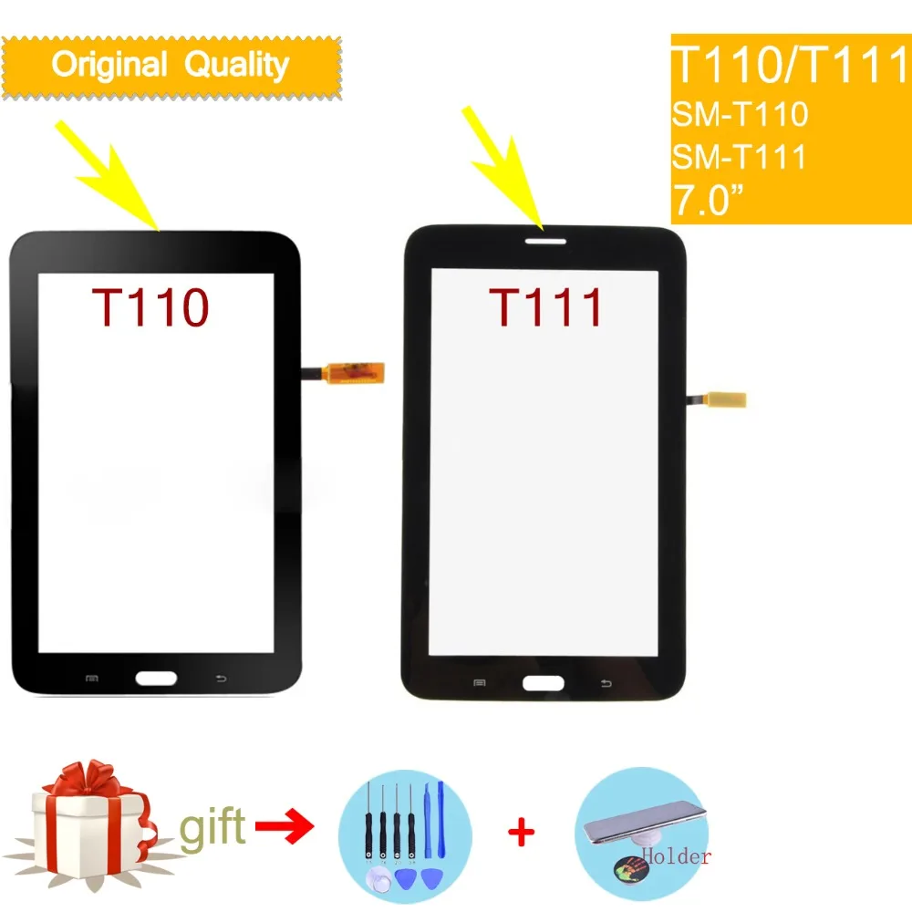 Pantalla táctil original para Samsung Galaxy Tab 3 Lite, 7,0, SM T110