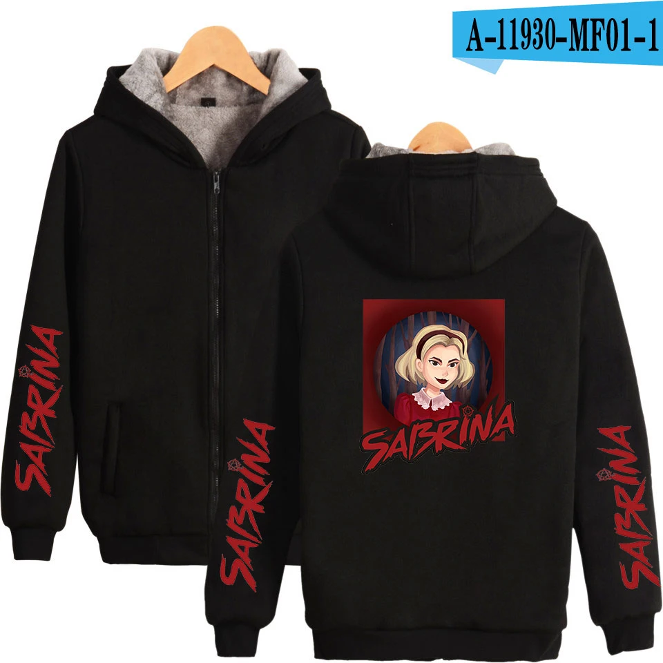 Sabrina новая одежда принт Топы Горячая Распродажа длинный рукав молния толстовки Женщины/Мужчины Повседневная K-pops молния с капюшоном одежда плюс - Цвет: Золотой
