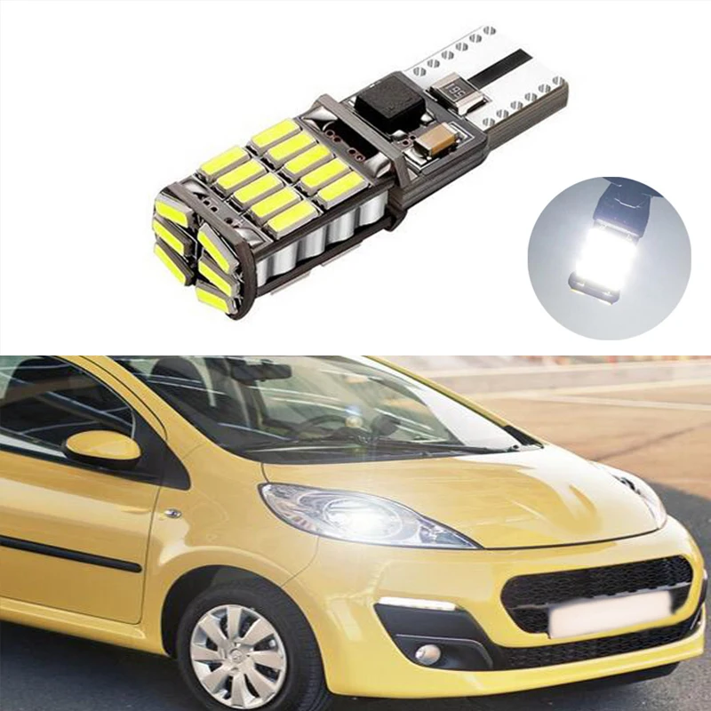 

BOAOSI 1X Canbus T10 W5W 168 194 LED Wedge Light No Error For Peugeot 307 206 301 207 2008 508 301 3008 406 507 208