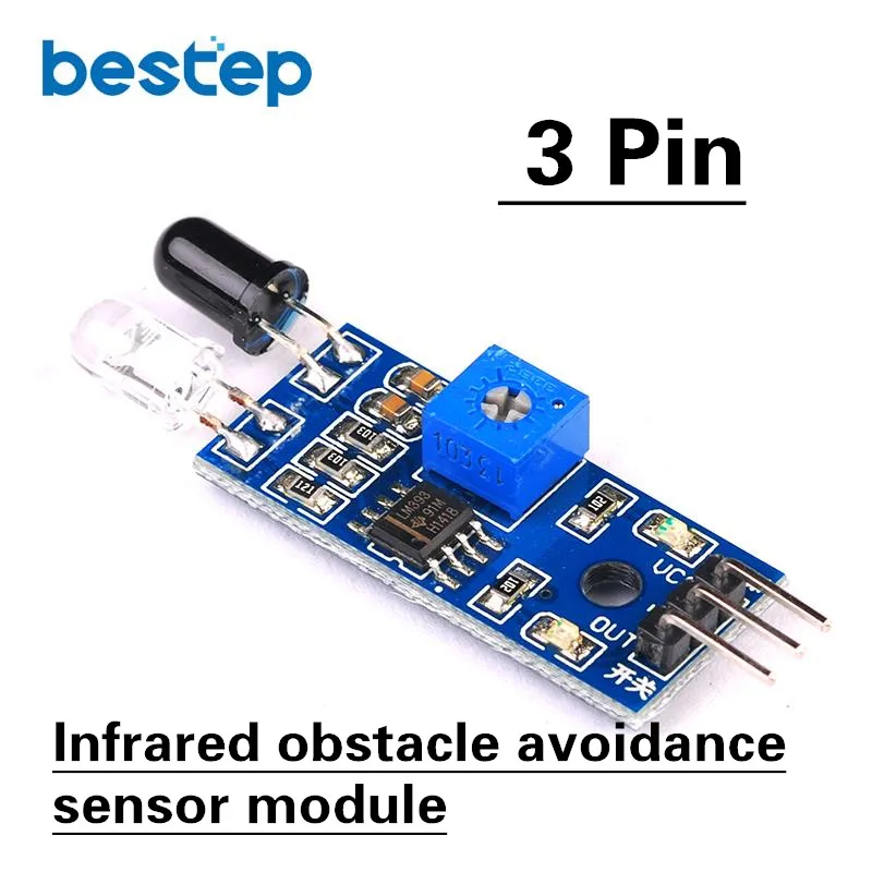 

Smart Electronics Smart Car Robot Reflective Photoelectric 3pin IR Infrared Obstacle Avoidance Sensor Module for arduino Diy Kit
