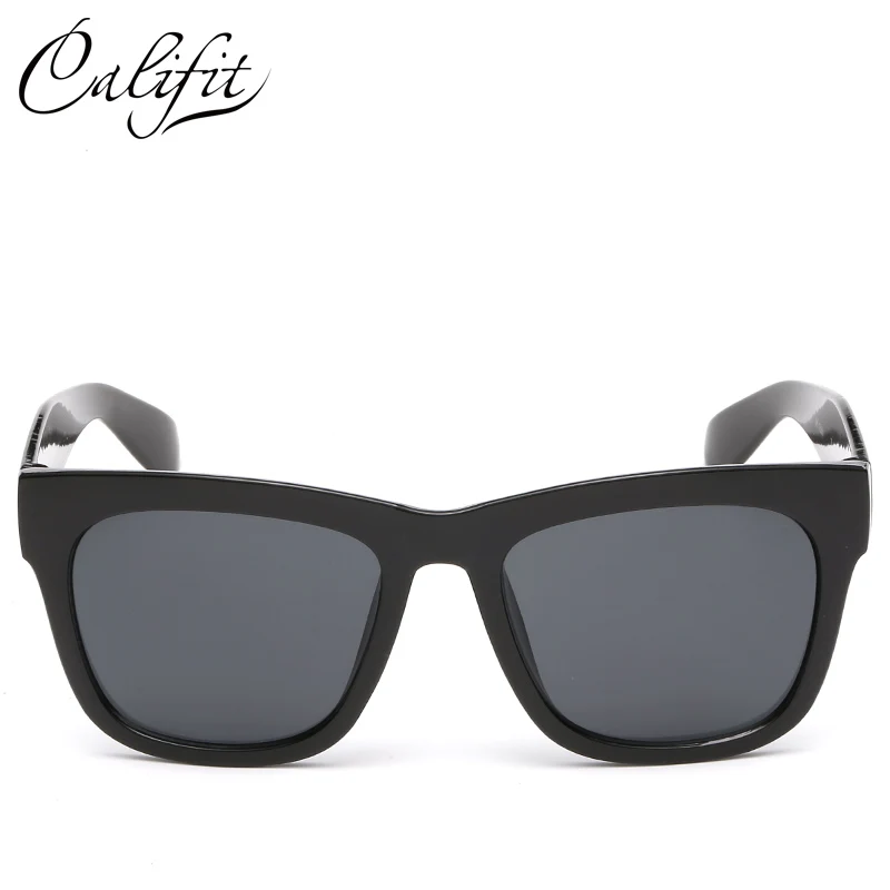 CALIFIT стекло Новые поляризованные солнцезащитные очки мужские UV400 классические
