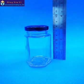 

Glass bottle Hexagon bottle