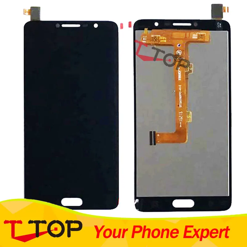

5.5'' LCD Screen For Alcatel Pop 4S 5095 OT5095 LCD With Touch Screen Digitizer Complete LCD Display Assembly Sensor 1PC/Lot