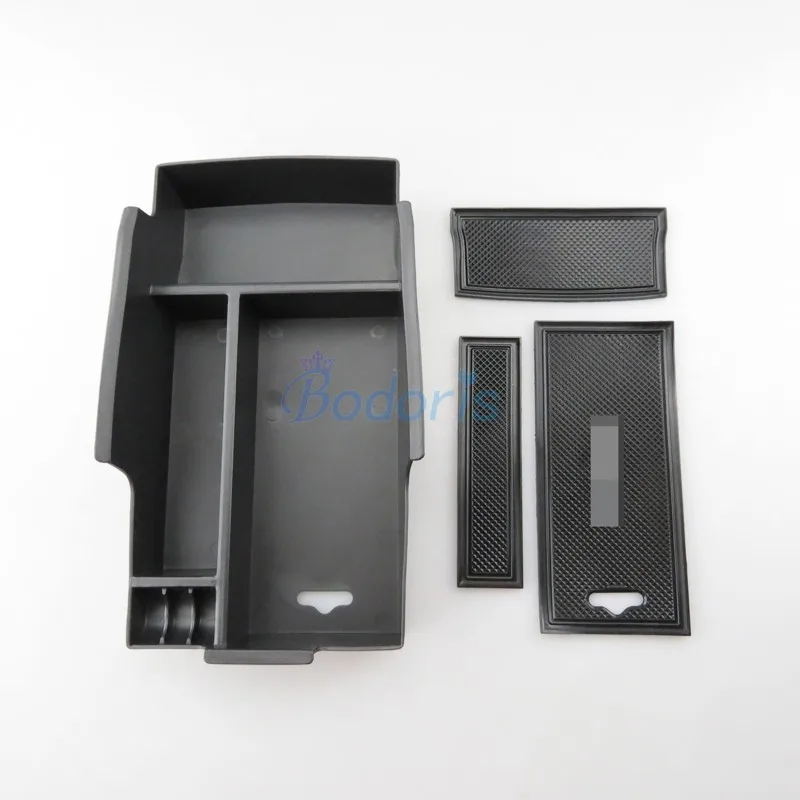 

For Toyota Camry XV50 2012-2017 Center Console Storage Organizer Box with Mobile Anti Slip Rubber Pad Car Styling Accessories