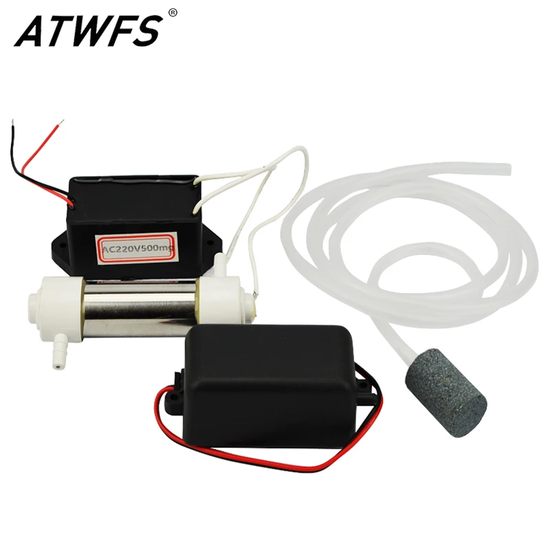 1Set 220v 500mg/h DIY Ozone Generator for Home Water Purifier Air Water Generator Ozone Generator+Pipe+Air Pump+Air Stone 1Set 220v 500mg/h DIY Ozone Generator for Home Water Purifier Air Water Generator Ozone Generator+Pipe+Air Pump+Air Stone