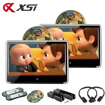 

XST 2PCS 11.6 Inch Car Headrest Monitor MP5 DVD Player HD 1080P Video IPS Touch Screen With HDMI/USB/SD/Game/IR/FM/Speaker