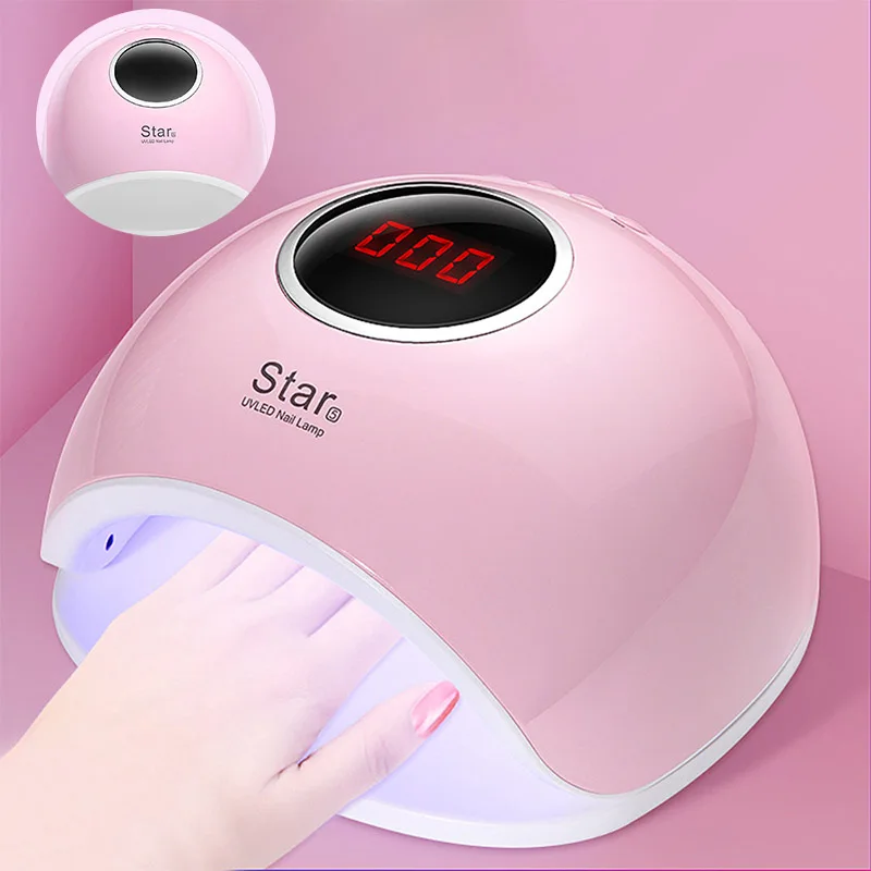 Star5 72 Вт умные сухие ногти er светодиодный светильник сухие ногти индикатор Дисплей УФ Сушилка отверждения светильник синхронизации гель сухие ногти ing Маникюр Инструмент