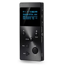 XDUOO X3 HiFi MP3 Reproductor de Música Sin Pérdidas Profesional con Pantalla OLED HD Apoyo Dos Tarjeta Max 128G TF FLAC/ALAC/WAV/WMA/OGG/MP3