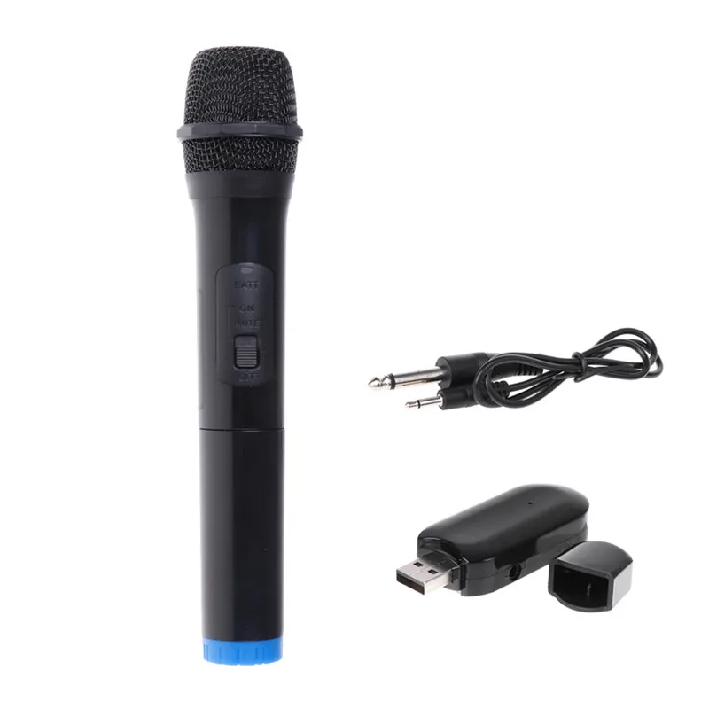 

Portable UHF Wireless Microphone Megaphone Handheld Mic with Receiver for Karaoke Speech