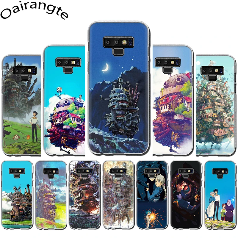 

Howl's Howls Moving Castle Hard Phone Case for Samsung A3 A5 A6 A8 Plus A7 A9 A10 A30 A40 A50 A70